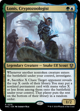 Lonis, Criptozoólogo / Lonis, Cryptozoologist - Magic: The Gathering - MoxLand